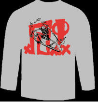 D.I - SURFIN ANARCHY LONG SLEEVE TEE SHIRT