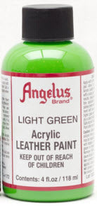 ANGELUS LEATHER PAINT LIGHT GREEN ACRYLIC