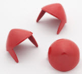 LARGE RED CONES STUDS (PACK OF 20) - FREE SHIPPING