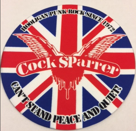 COCK SPARRER - CAN'T STAND PEACE AND QUIET SLIPMAT