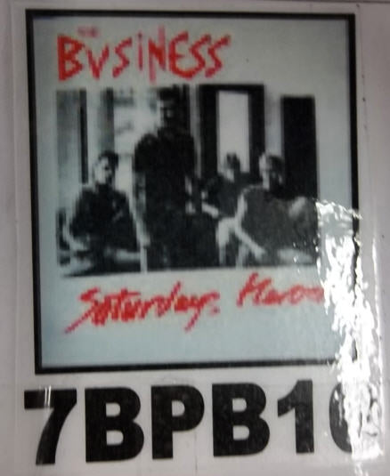 BUSINESS - SATURDAY HEROES BACK PATCH