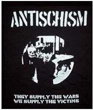 ANTISCHISM - THEY SUPPLY WAR 1" BUTTON