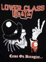 LOWER CLASS BRATS - COME ON DROUGIES 1" BUTTON