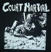 COURT MARTIAL - WAR 1" BUTTON