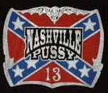NASHVILLE PUSSY - FLAG 1" BUTTON