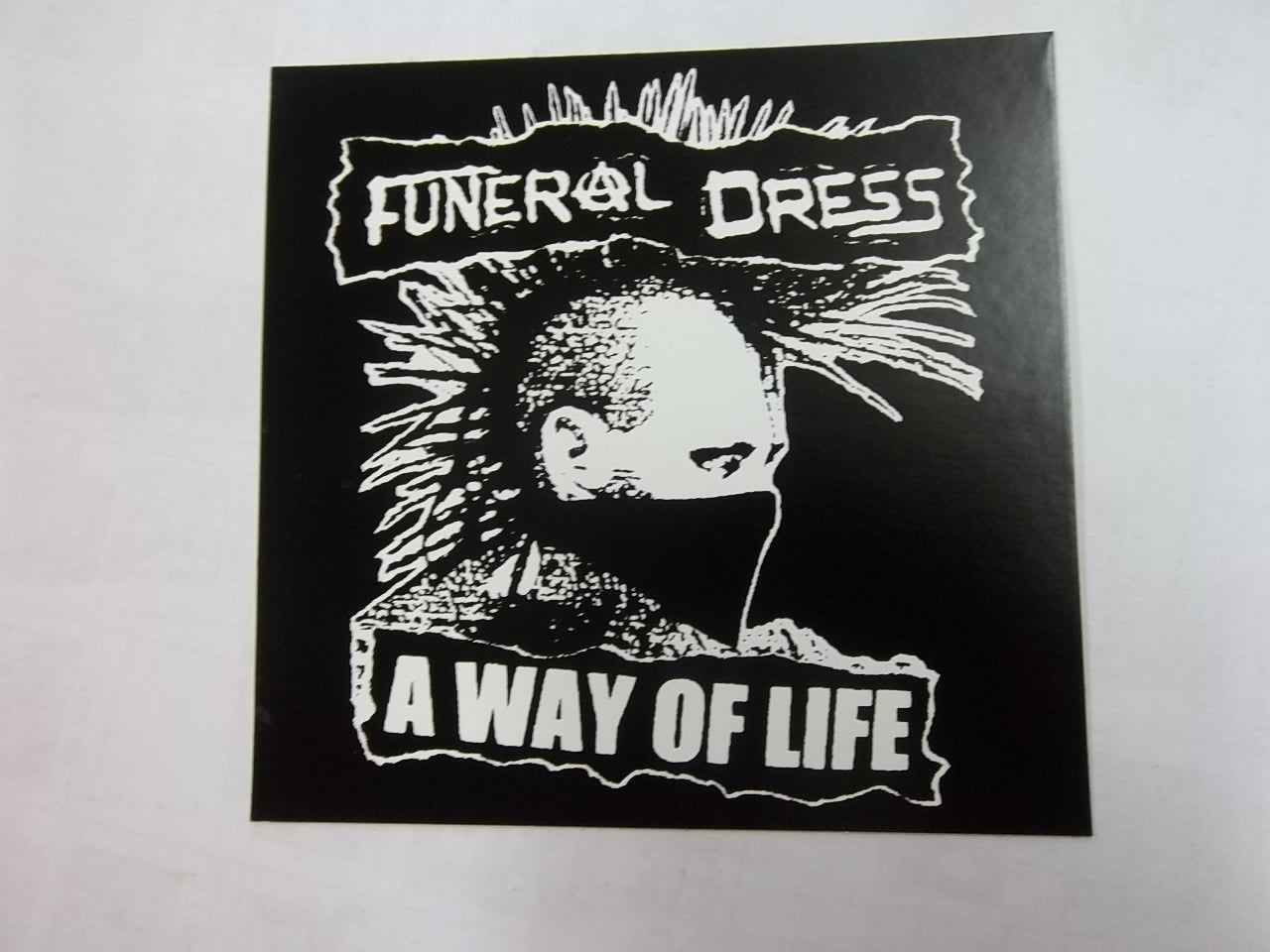 black and white funeral dress FUNERAL DRESS
