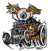 VON FRANCO STICKER - EYE GONE WILD