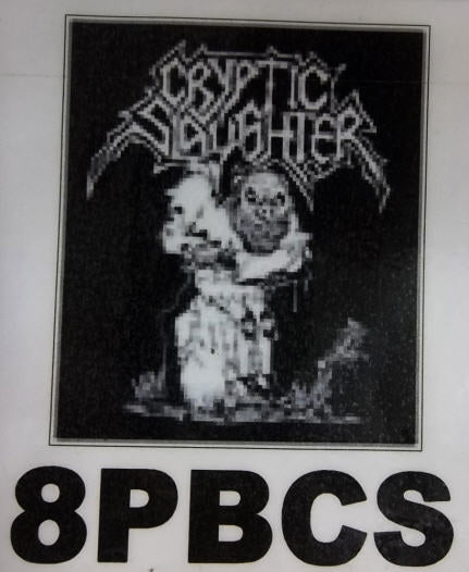 CRYPTIC SLAUGHTER - RIP BACK PATCH