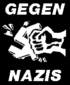 1" BUTTON - GEGEN NAZIS