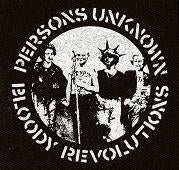 CRASS - PERSONS UNKNOWN 1" BUTTON