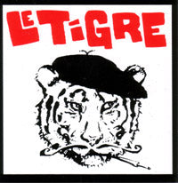 LE TIGRE - TIGER W BERET 1" BUTTON