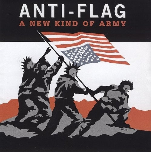 ANTI FLAG - A NEW KIND 1" BUTTON