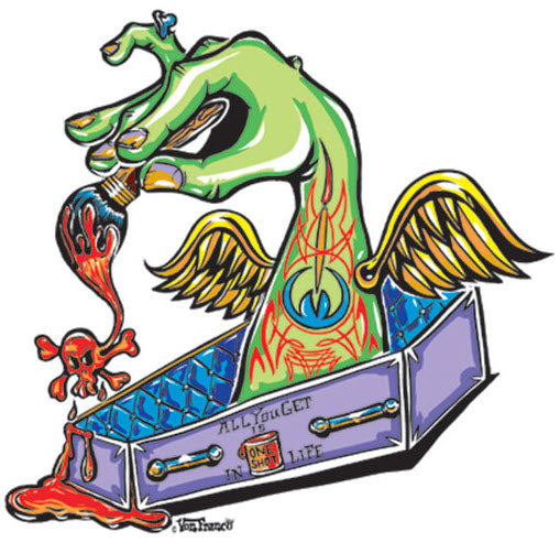 VON FRANCO STICKER - ONE SHOT