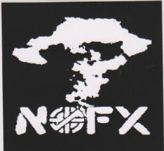NOFX - ATOMIC BOMB STICKER
