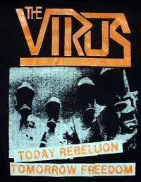 VIRUS - TODAY REBELLION 1" BUTTON