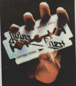 JUDAS PRIEST - BRITISH STEEL STICKER