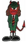 AC/DC - ANGUS EMBROIDERED PATCH