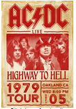 AC/DC - HIGHWAY TOUR POSTER