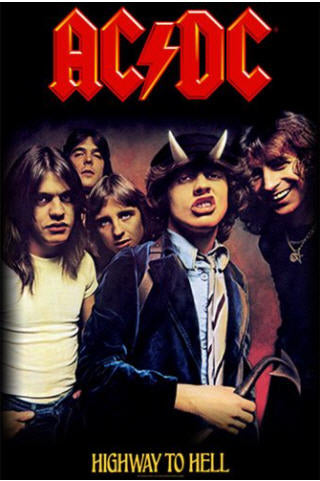 AC/DC - HIGHWAY TO HELL (VERTICAL) POSTER