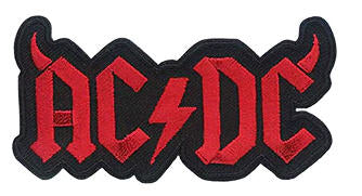 AC/DC - HORNS EMBROIDERED PATCH
