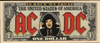 AC/DC - IN ROCK WE TRUST EMBROIDERED EMBROIDERED PATCH