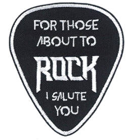 AC/DC - I SALUTE YOU EMBROIDERED PATCH