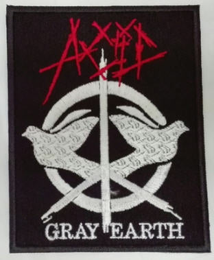 Acid - Gray Earth Embroidered Patch
