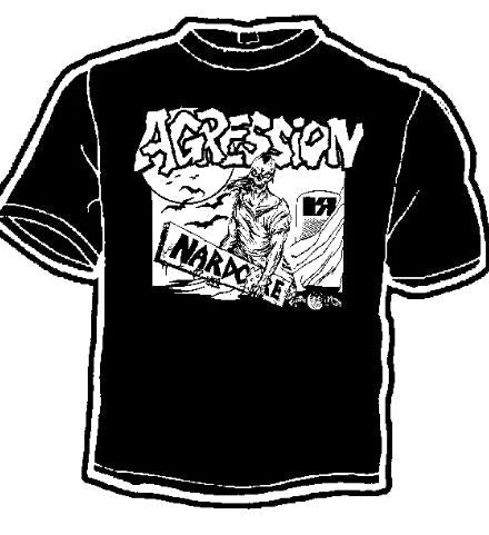 AGRESSION - RAILROAD TEE SHIRT