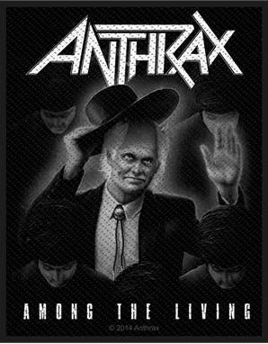ANTHRAX - AMONG THE LIVING EMBROIDERED PATCH