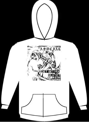 ASOCIAL - DET BITTRA HOODIE SWEATSHIRT