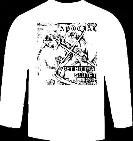 ASOCIAL - DET BITTRA LONG SLEEVE TEE SHIRT
