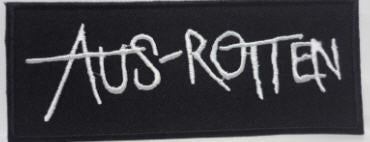 AUS ROTTEN - AUS ROTTEN EMBROIDERED PATCH