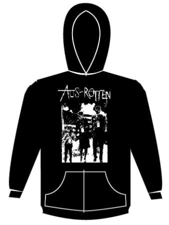 AUS ROTTEN - GAS MASK HOODIE SWEATSHIRT