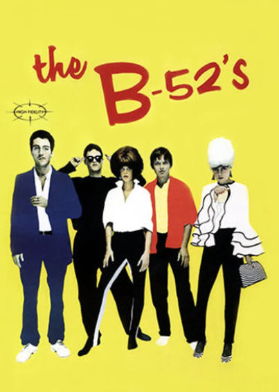 B52'S - FIRST LP POSTER