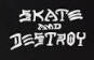 BACK PATCH - SKATE & DESTROY BACK PATCH