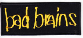 BAD BRAINS - BAD BRAINS EMBROIDERED PATCH