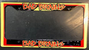 BAD BRAINS - LOGO LICENSE PLATE – Headline Records