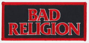 BAD RELIGION - BAD RELIGION COLOR EMBROIDERED PATCH