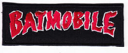 BATMOBILE - BATMOBILE EMBROIDERED PATCH