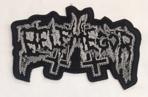 BELPHEGOR - LOGO CUT OUT EMBROIDERED PATCH
