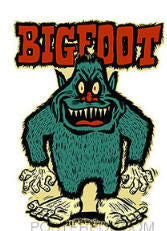 BEN VON STRAWN STICKER - BIGFOOT STICKER