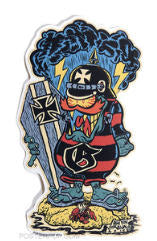 BEN VON STRAWN STICKER - SURF GREMLIN STICKER