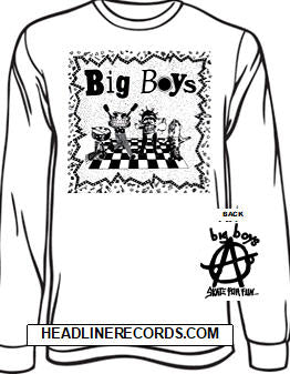 BIG BOYS - FRAT CARS LONG SLEEVE TEE SHIRT