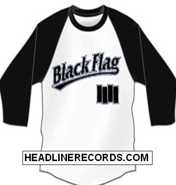 BLACK FLAG - LOGO BASEBALL