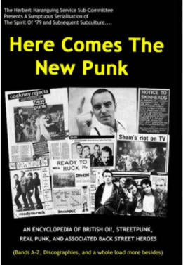 BOOK - HERE COMES THE NEW PUNK