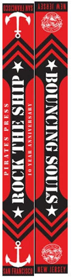 BOUNCING SOULS - ROCK THE SHIP SCARF