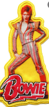 DAVID BOWIE - POSE CUT OUT PATCH