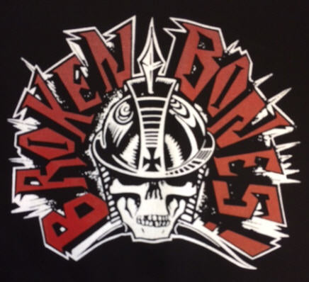 BROKEN BONES - NEW LOGO BACK PATCH