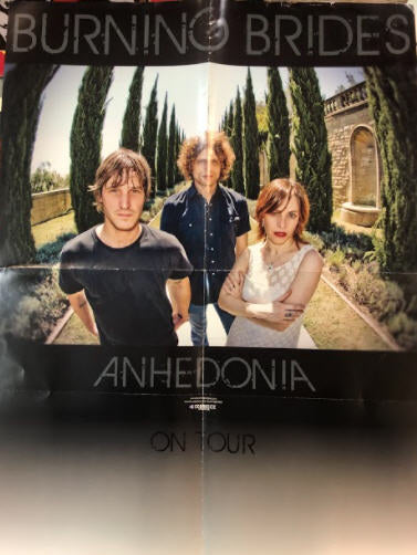 BURNING BRIDES - ANHEDONIA POSTER
