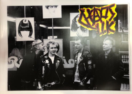 CHAOS UK - BAND PICTURE POSTER